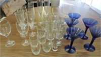 Martini & Wine Glasses, Champagne Flutes, Etc