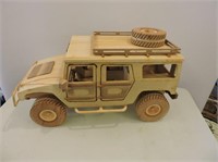 Handmade Wood Hummer 19"L