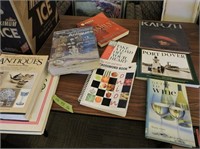 Coffee Table Books, Antique Reference Books, Etc