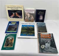 Lot of Natural History Books Montana Yellowstone