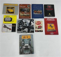 Lot of Automobile Car Books Exotics Ferrari