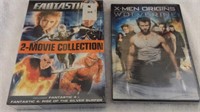 Fantastic 4 & Wolverine DVDs - Sealed