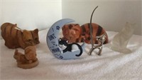 Assorted Cat Decor/Knick Knacks