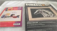 Pair of Cross Stitch Kits - Sealed/Unused
