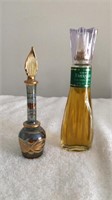 Vintage Perfume Bottle and Coty Cologne Spray