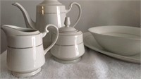 Royal Majestic Fine China D’Or- Tea Pot, Cream &