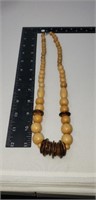 Wooden Bead Necklace