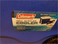 Rolling Coleman 40 QT Cooler
