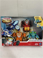 (2x Bid) Transformers Rescue Bots Academy 4PC Set