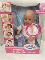 (2x) Baby Born Interactive Baby Doll