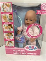 (2x) Baby Born Interactive Baby Doll