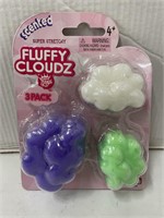 (12x) 3 Pack Fluffy Cloudz
