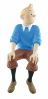 Leblon-Delienne. Statuette Tintin assis
