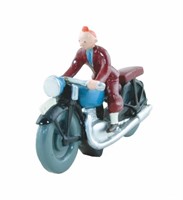 Pixi. Tintin à moto