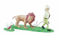 Pixi.  Tintin, Milou et le lion