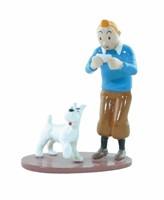 Pixi-Moulinsart.  Tintin et Milou carte de visite