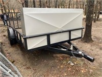 Bumper Pull 16ft Trailer w/brakes gate & shield