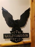 Harley Davidson Emblem-Metal Wall Décor