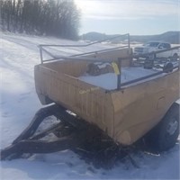 Pickup bed trailer