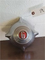 Vintage Metal Hubcap w/ #6 in center