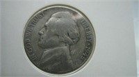 WWII Issued 1945 S Jefferson WWII Nickel