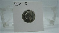 1957 D Jefferson Nickel
