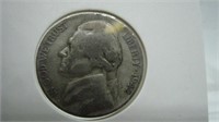 WWII Minted 1942 P Jefferson Wartime Nickel