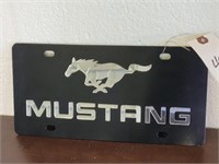 Mustang Decorative License Plate