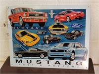Mustang Decorative Sign