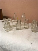 Flat of Baby Bottles, Stork, Pyrex, Evenflo