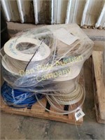 Pallets of plastic waterlines & misc