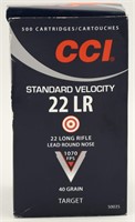 500 Rounds Of CCI Standard Velocity .22 LR Ammo
