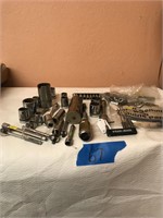 Misc Tools, 1/2", 3/8" 1/4", Drill Bits