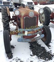 C589 - 1953 Ford Jubilee Tractor; new rubber