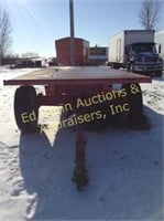 C47 - 24ft Horst flatbed wagon; 70R22.5 tires @25%