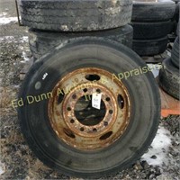 C218 - 20 Tires - 2211R22.5  on rims