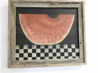 Hand painted Oil on canvas of watermelon