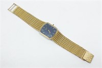 Vintage Accutron P2  Gold Mesh Band Watch