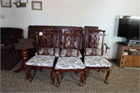 Dining Table with six chairs