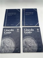 Lincoln Penny Collection (210 pennies) w/Books