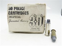 (44 rds) Police Cartridge 38 Special