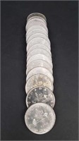 17 - 1968 CANADIAN SILVER DOLLARS