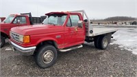 1990 Ford F Super Duty Custom with Aluminum Bed