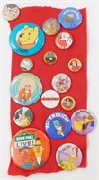 Mickey Mouse, Sesame Street and Disney Button
