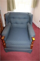 Vintage Blue Easy Chair