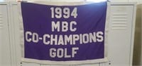 (2) Golf Championship Banners