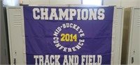 (3) Track and Field Banners