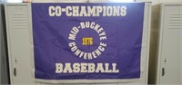 (9) Champion Baseball Banners