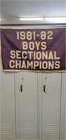 (3) Boy Sectional Champions Banners