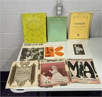 Vintage Piano Books & Misc Photos